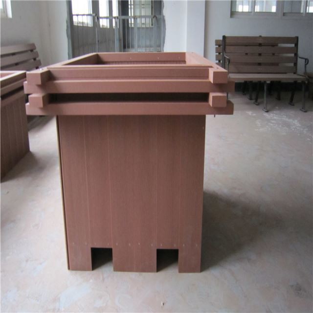 정원 합성 목재 플라스틱 공장 냄비